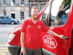 James and the Wee Red Bus
