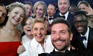 selfie at the Oscars