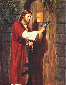 Jesus with a gun