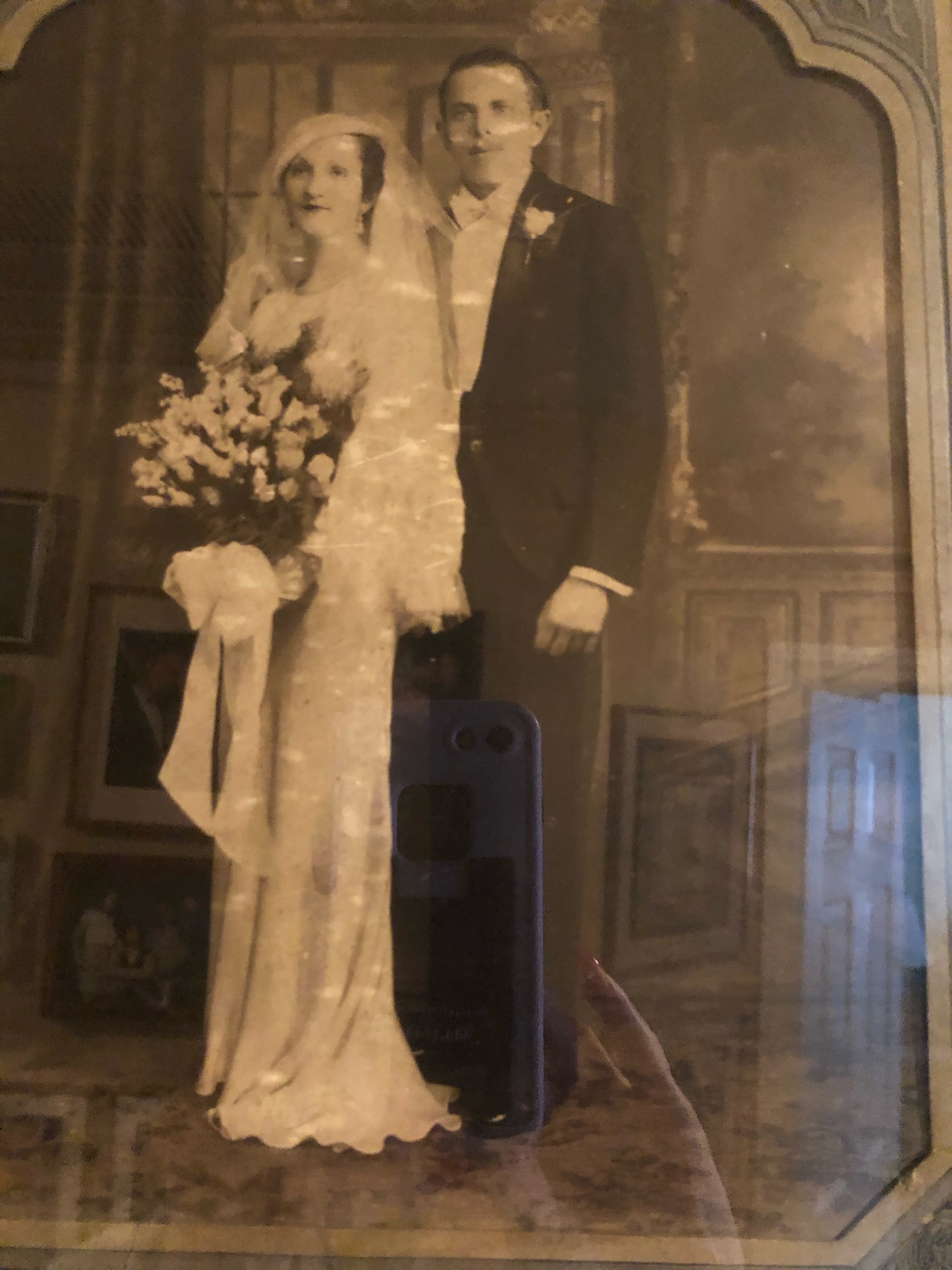 Paternal grands - Jack and Sophie - wedding